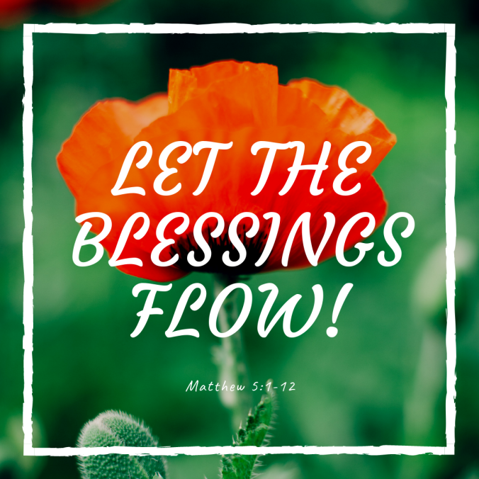 Let the Blessings flow!